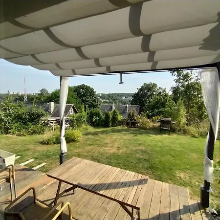 Hillside View House With Garden, Private Parking, Quiet Location - 12 Min To Old Town Anytime, Long Stays Welcome Vilnius Exterior photo
